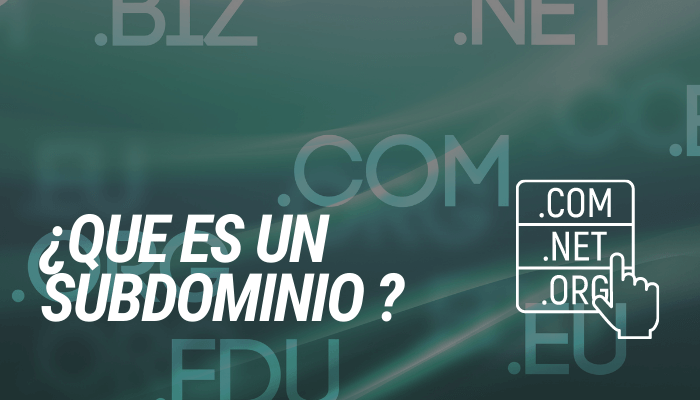 que es un subdominio